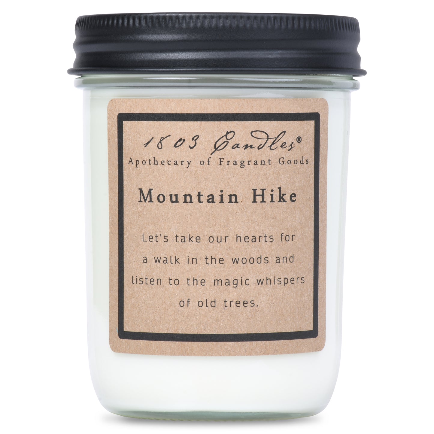 1803 Candle - Mountain Hike - 14 oz. Glass Jar