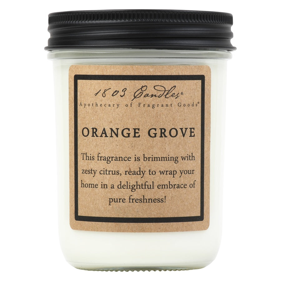 1803 Candle - Orange Grove - 14 oz. Glass Jar