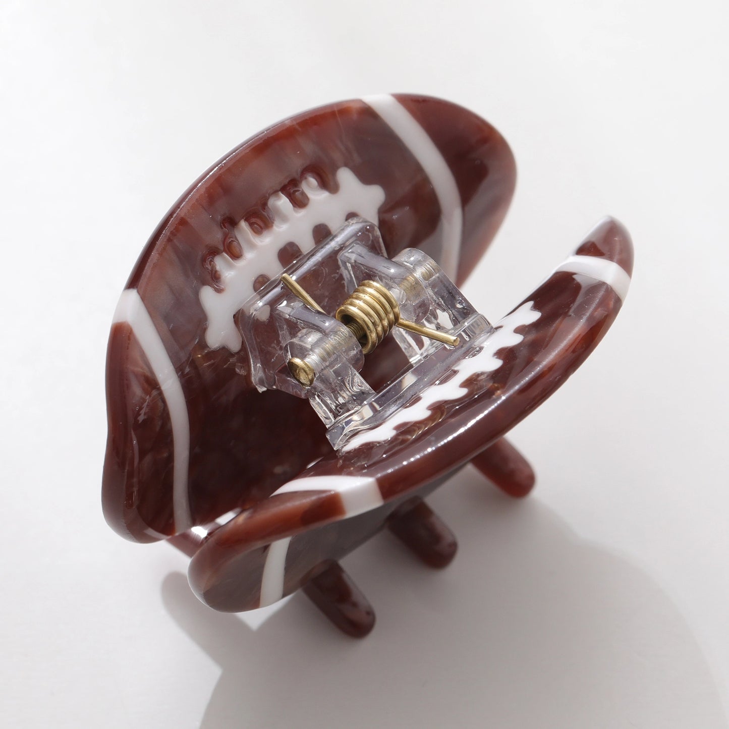 Mini Football Claw Clip