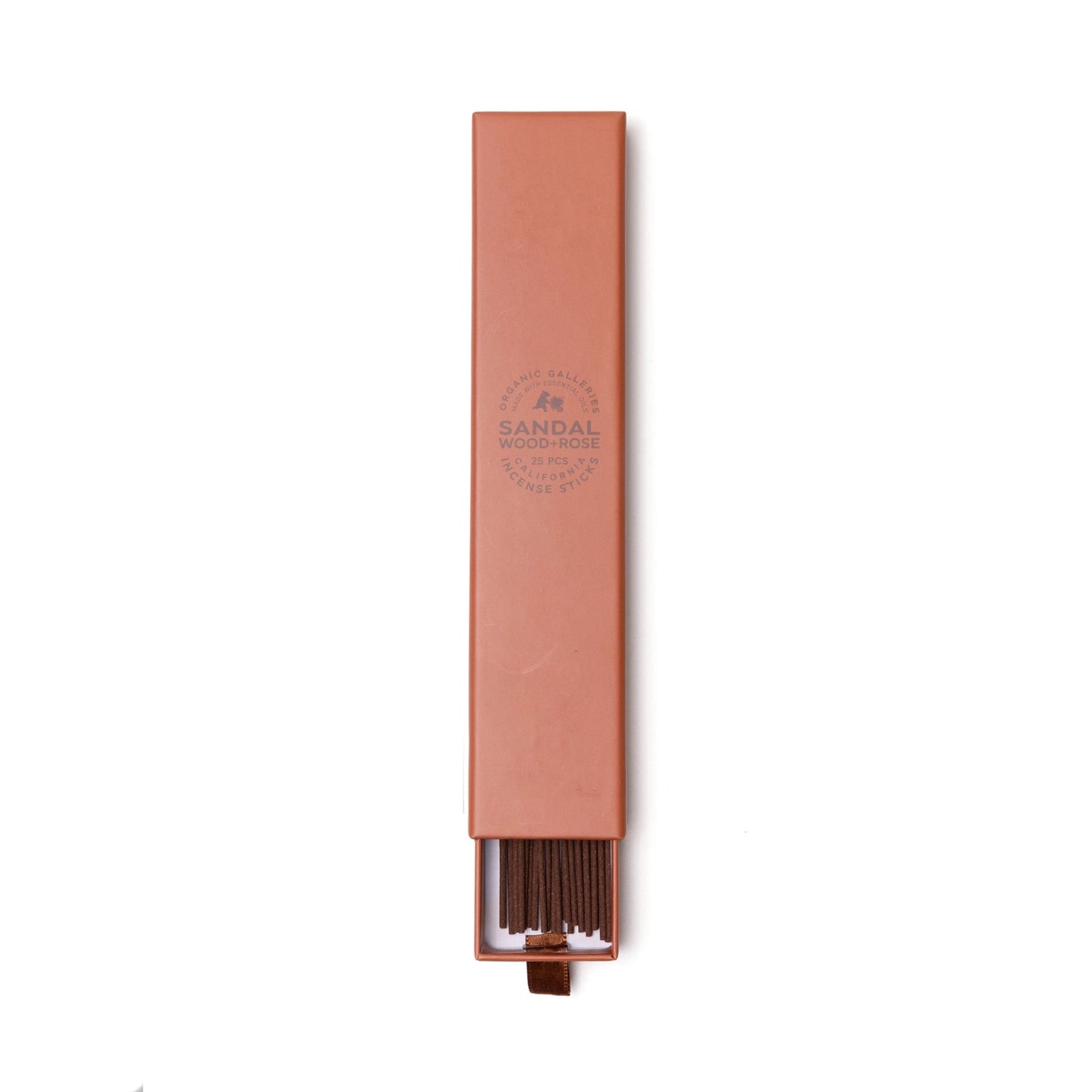 Sandalwood + Rose Aromatherapy Incense Sticks – 25 Pcs Boxed