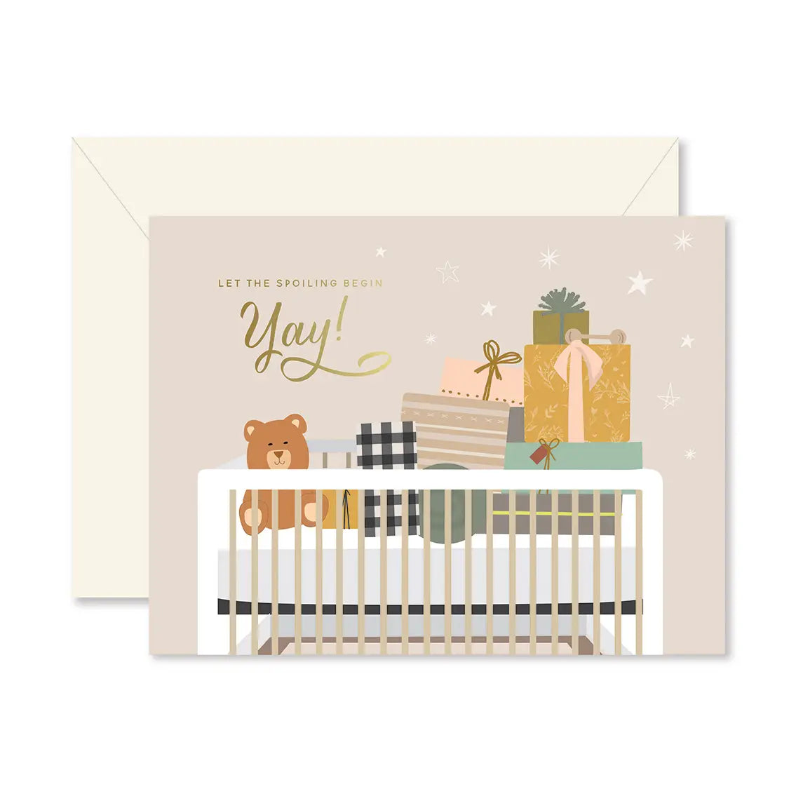 Spoiling Baby Greeting Card