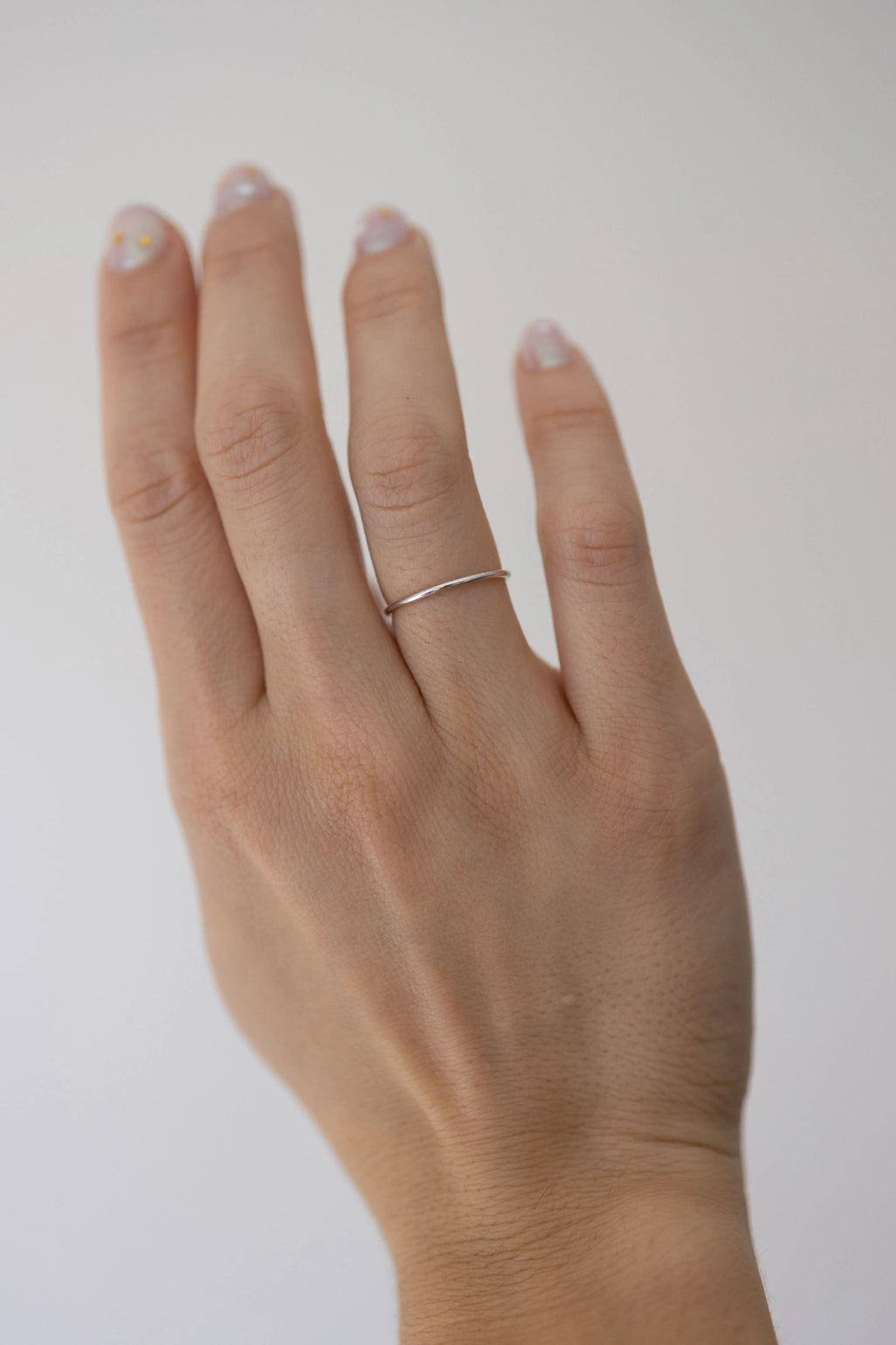Smooth Stacking Ring - Sterling Silver