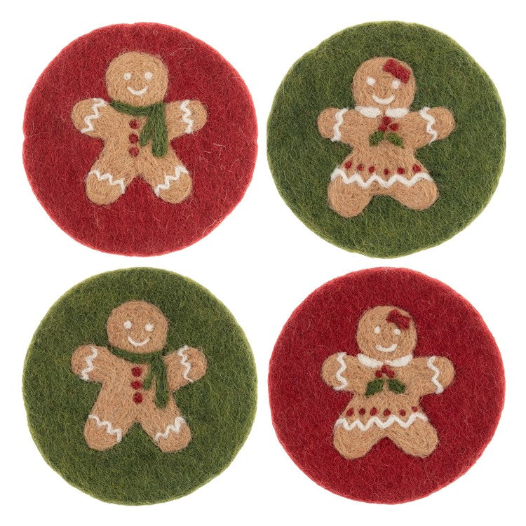 Gingerbread Coasters