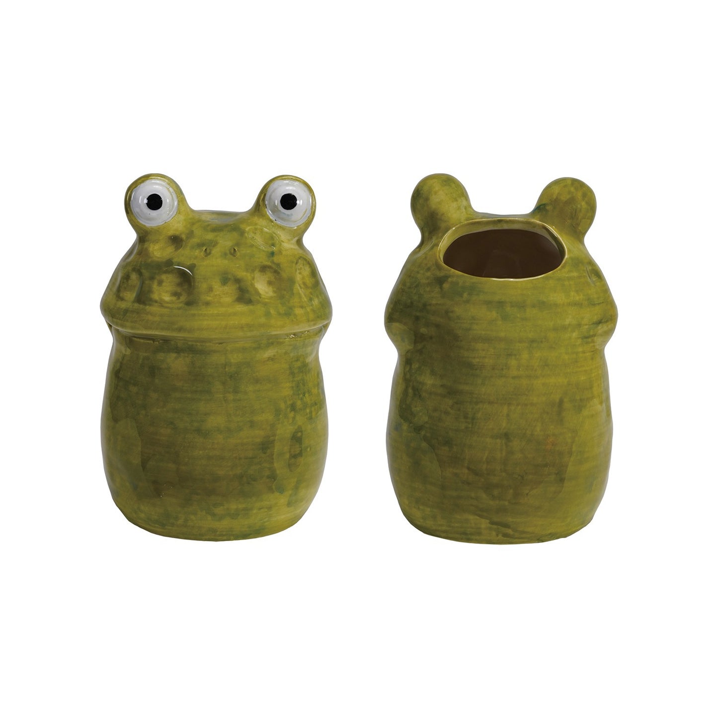 Stoneware Frog