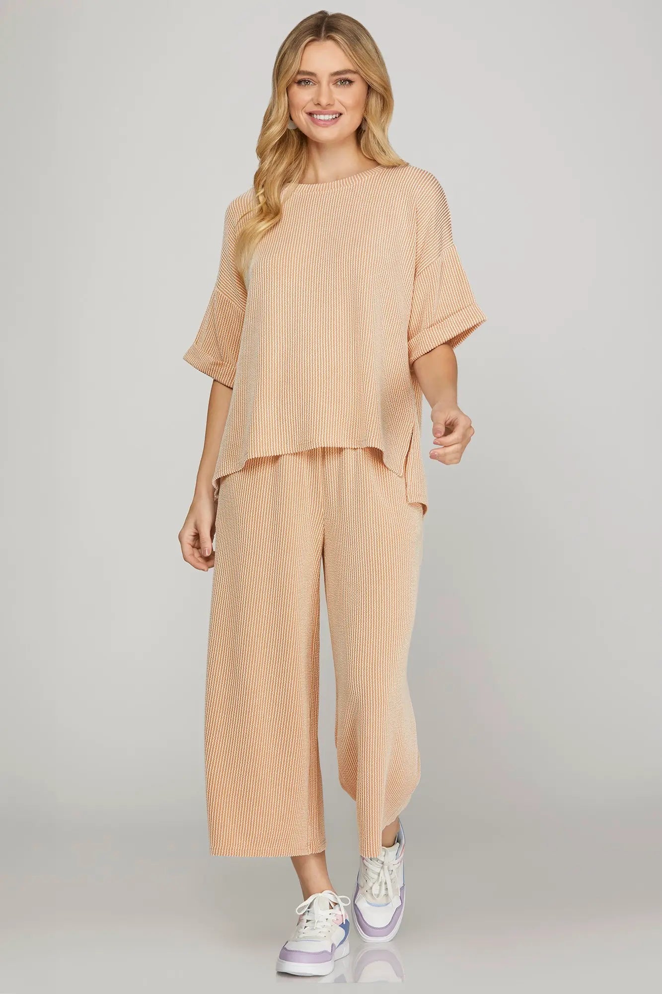 Textured Matching Set (Set Sold Separately)