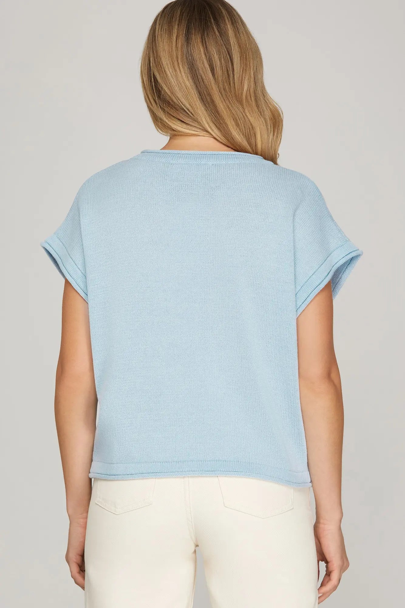 Lemon Sweater Top