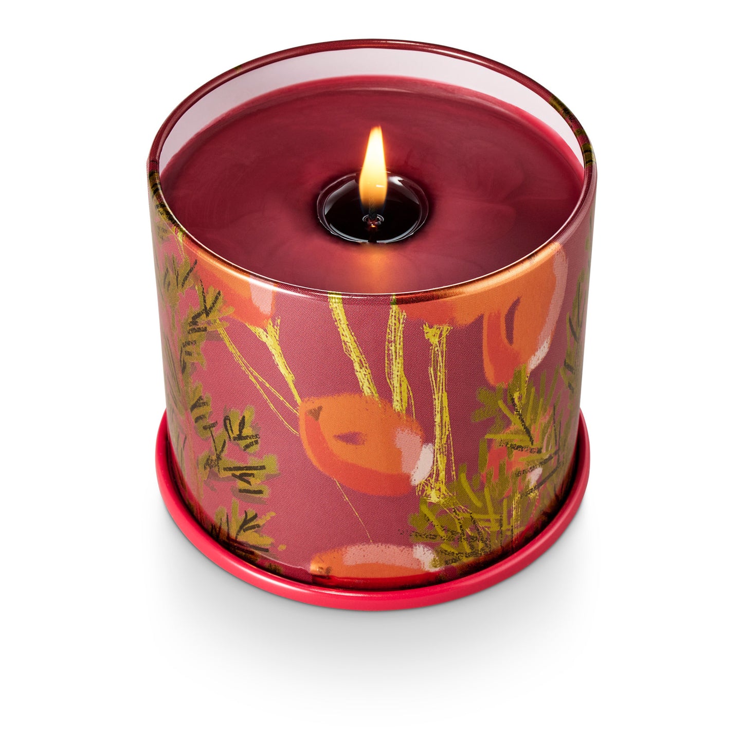 Crimson Woods Vanity Tin Candle