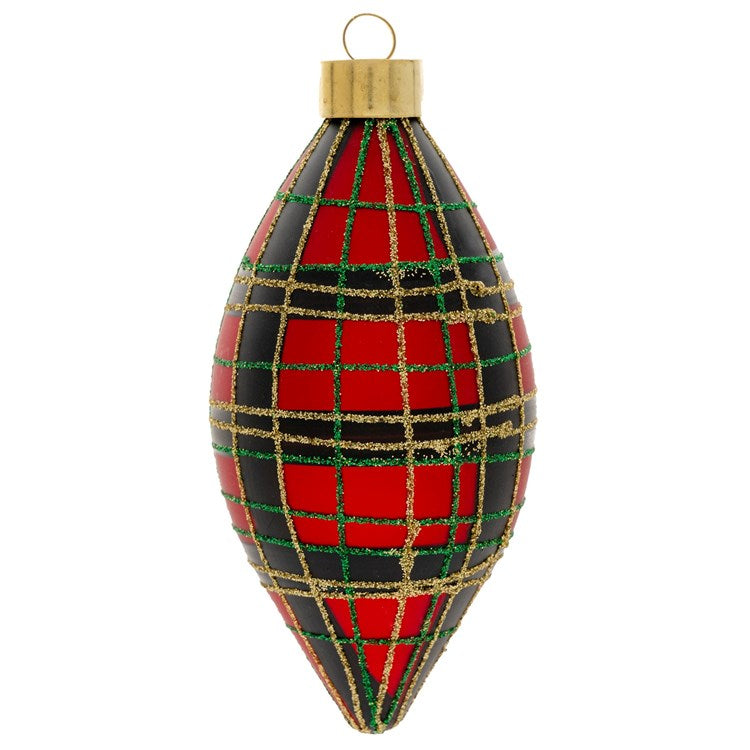 Plaid Ornament