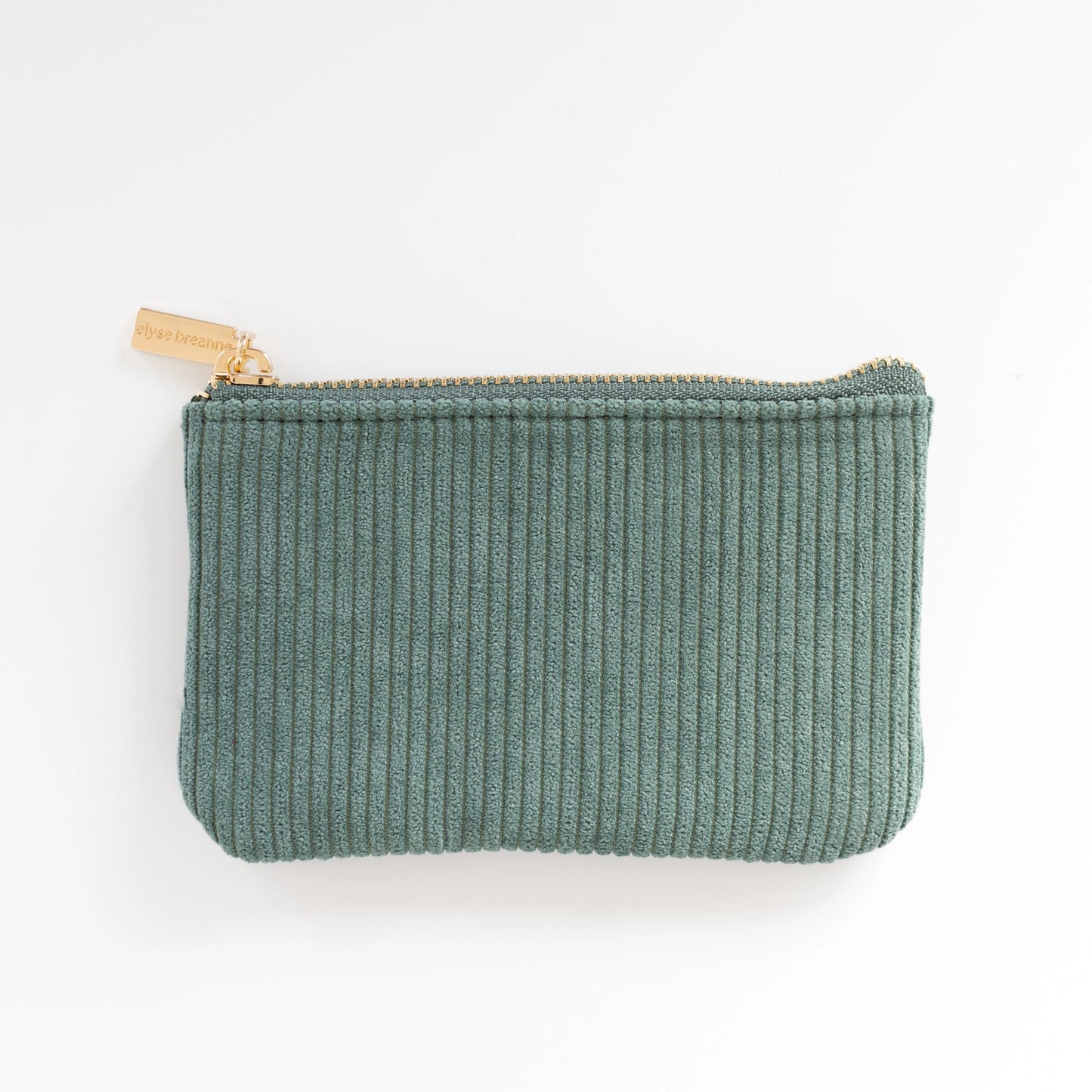Corduroy Coin Pouch - Jade