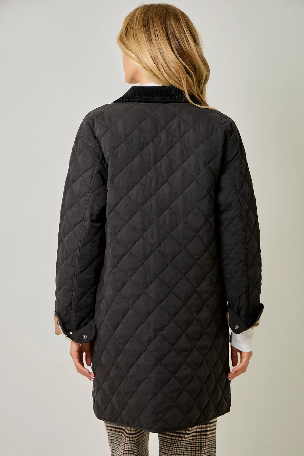 Quilted Long Jacket