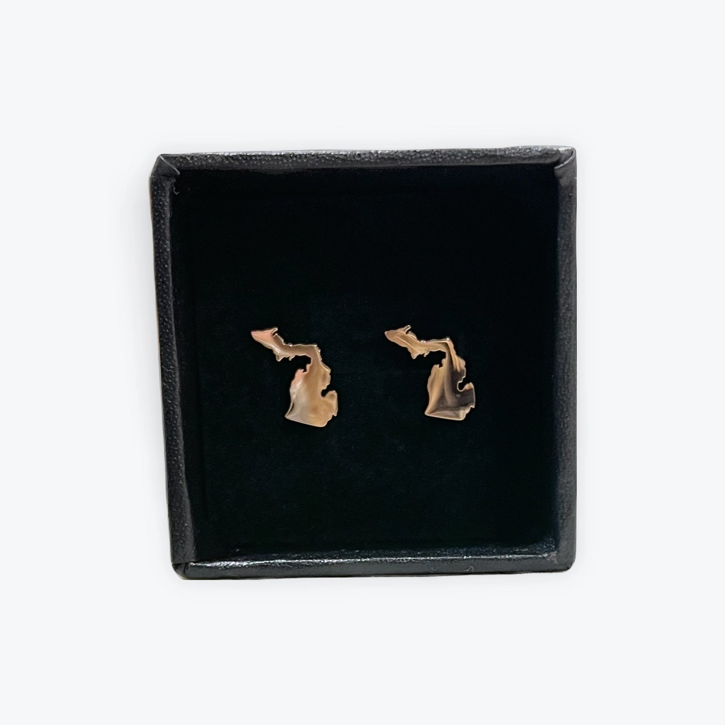 Michigan Map Earrings