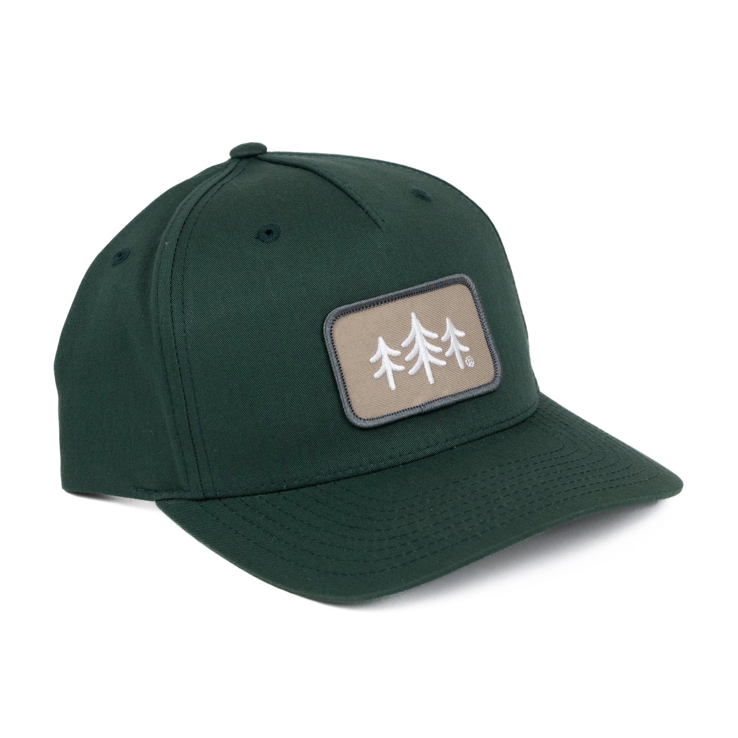 TriPine Patch Baseball Hat - Deep Spruce