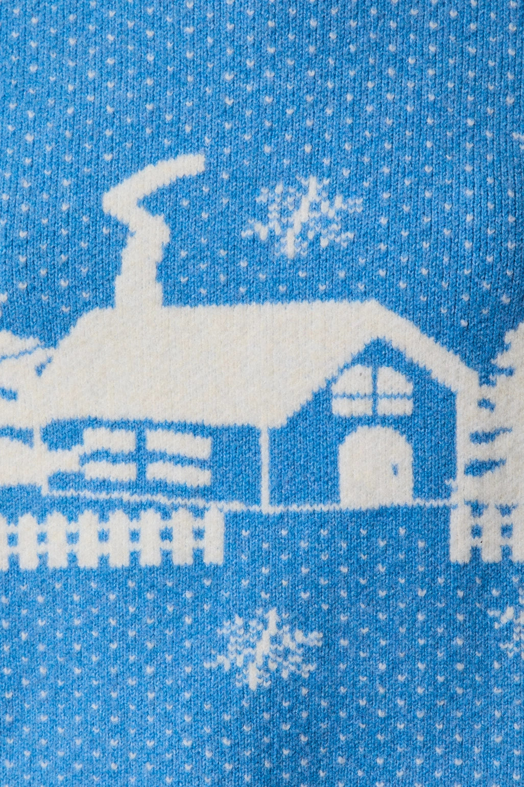 Crew Neck Graphic Sweater