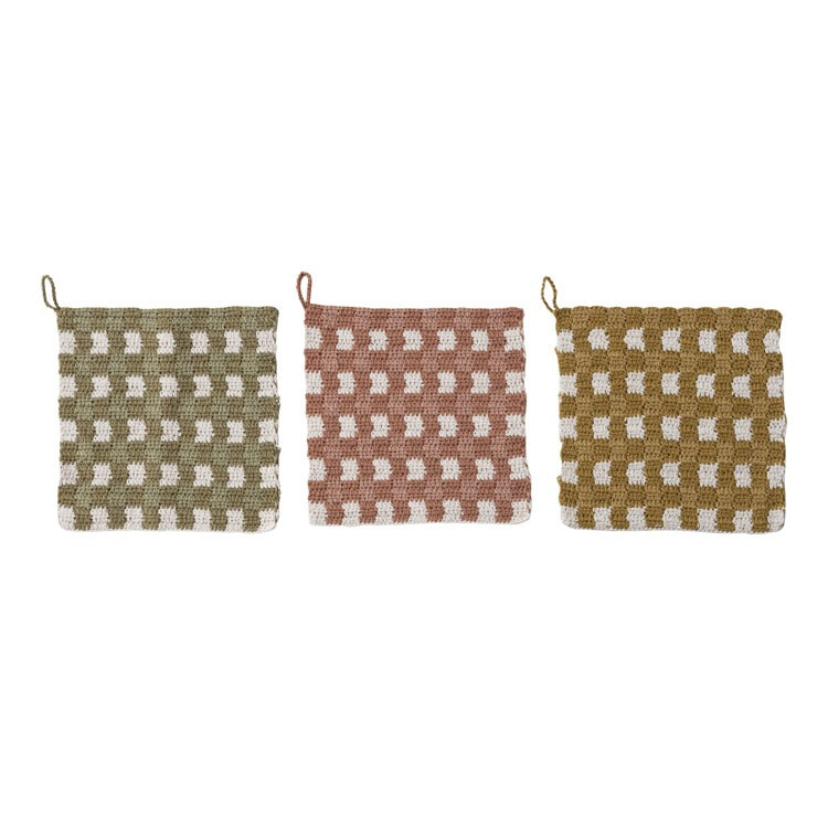 Plaid Pot Holder