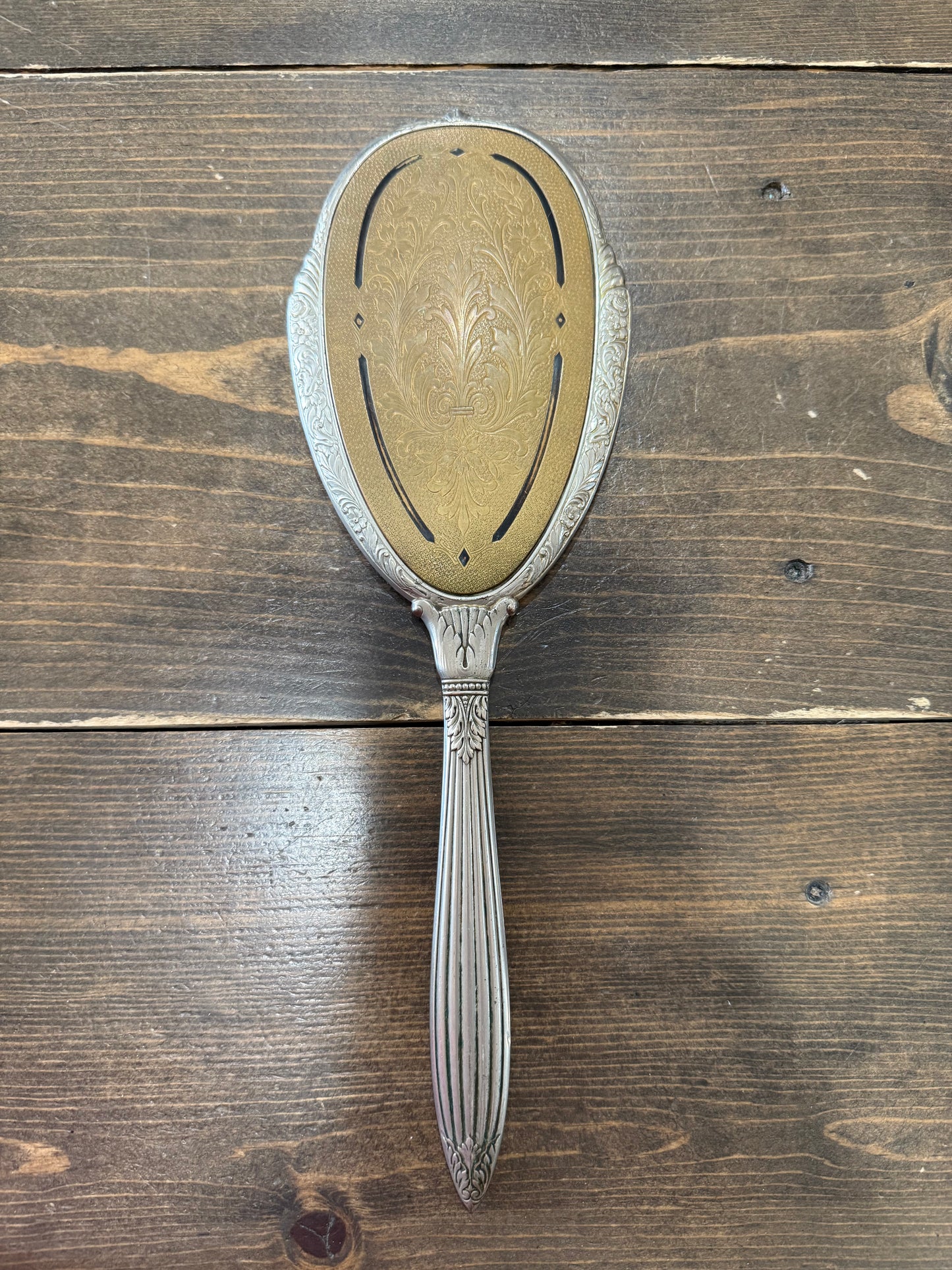 Oval Vintage Hand Mirror