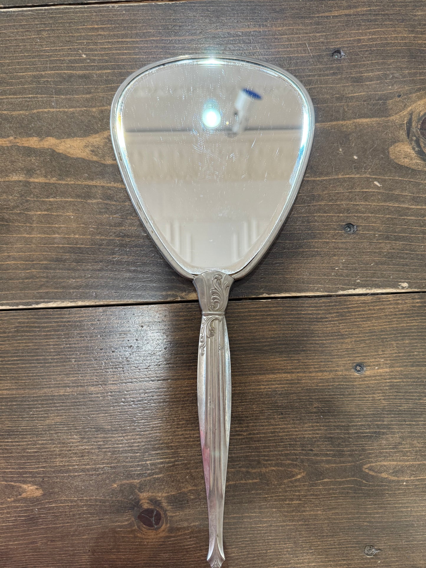 Triangle Vintage Hand Mirror