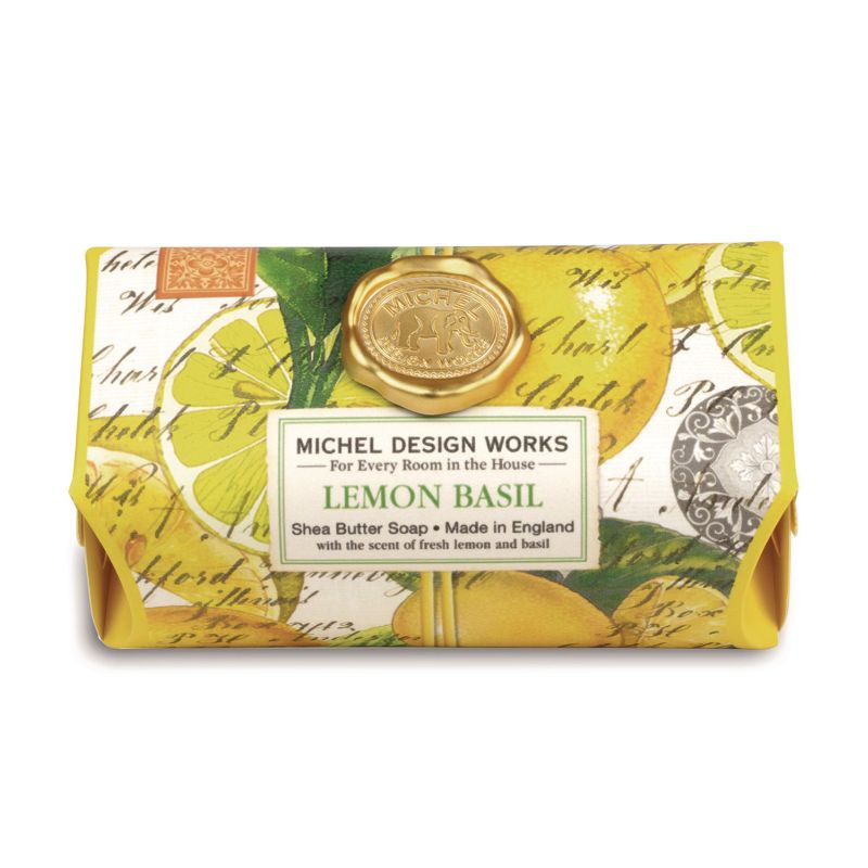 Lemon Basil Large Soap Bar