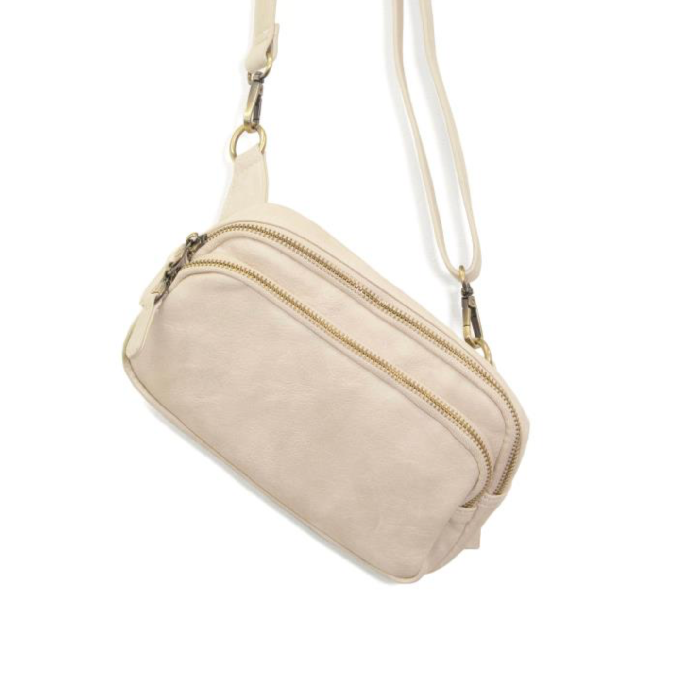 Kylie Double Zip Sling - Linen