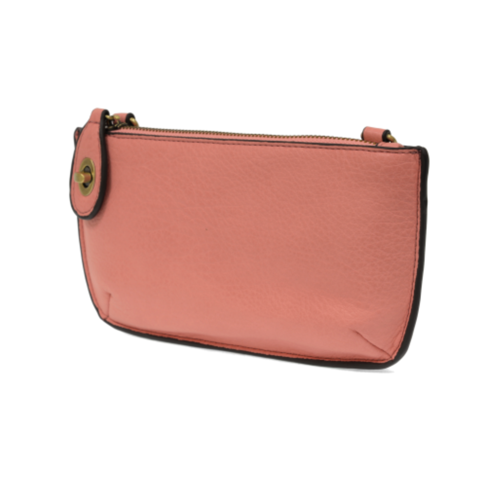 Mini Crossbody Wristlet Clutch - Taffy