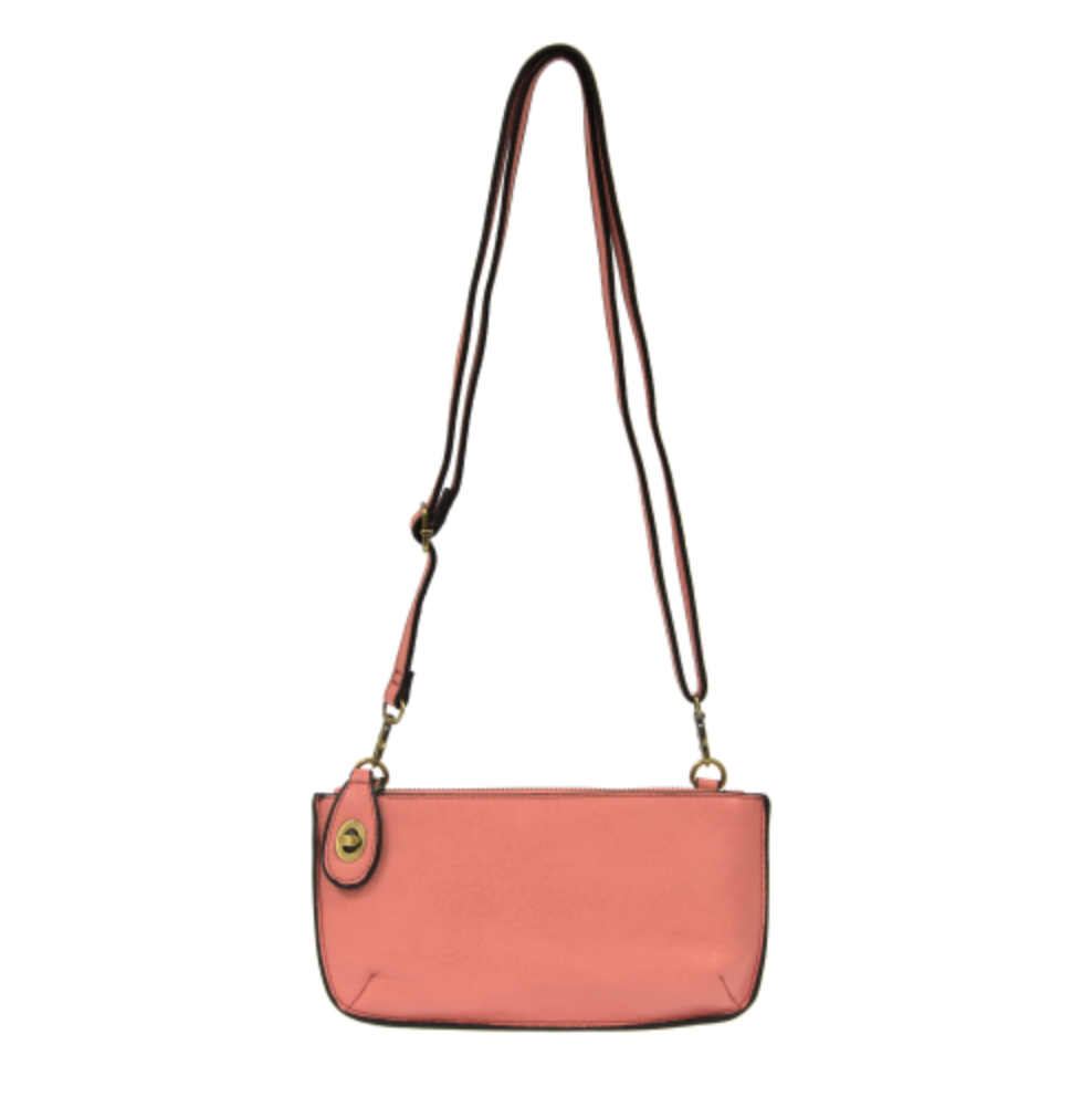Mini Crossbody Wristlet Clutch - Taffy