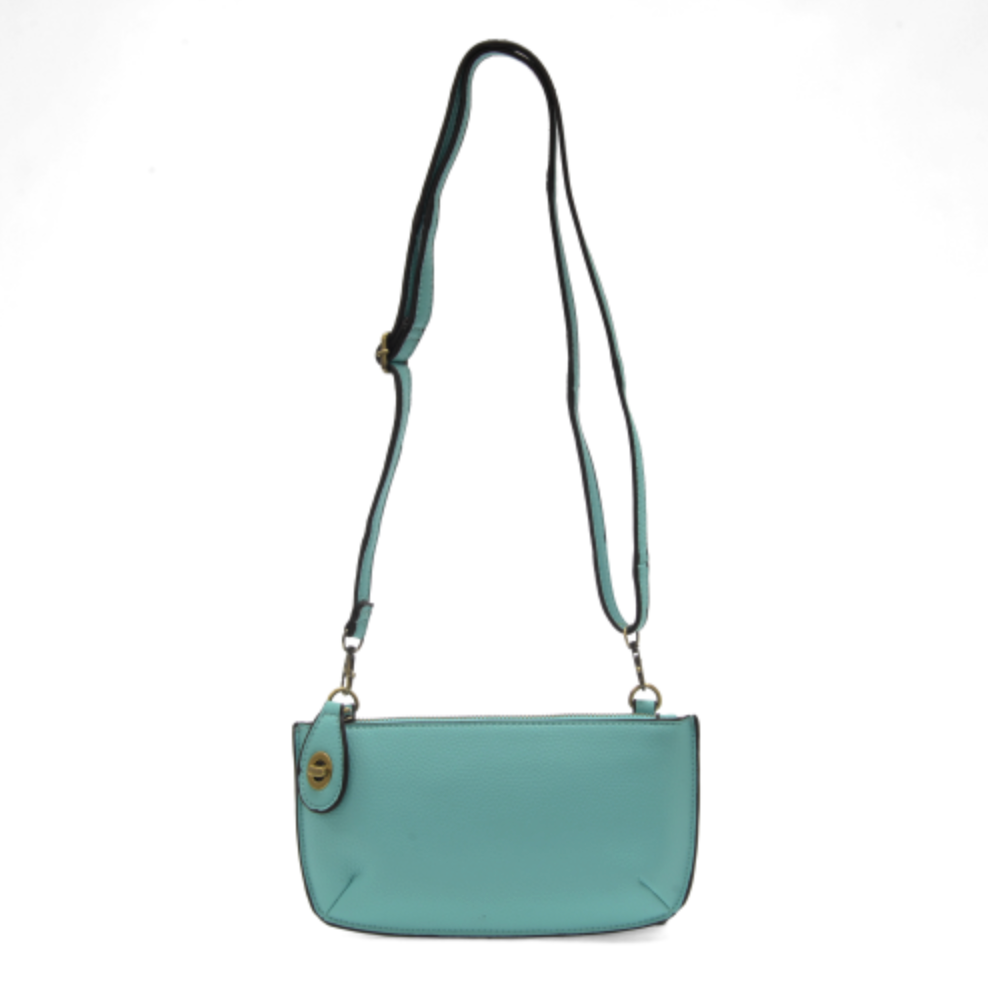 Mini Crossbody Wristlet Clutch - Fresh Aqua