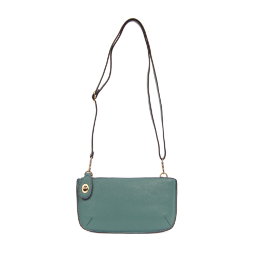 Mini Crossbody Wristlet Clutch - Ultramarine Green