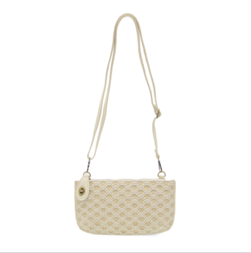 Lattice Clutch - White