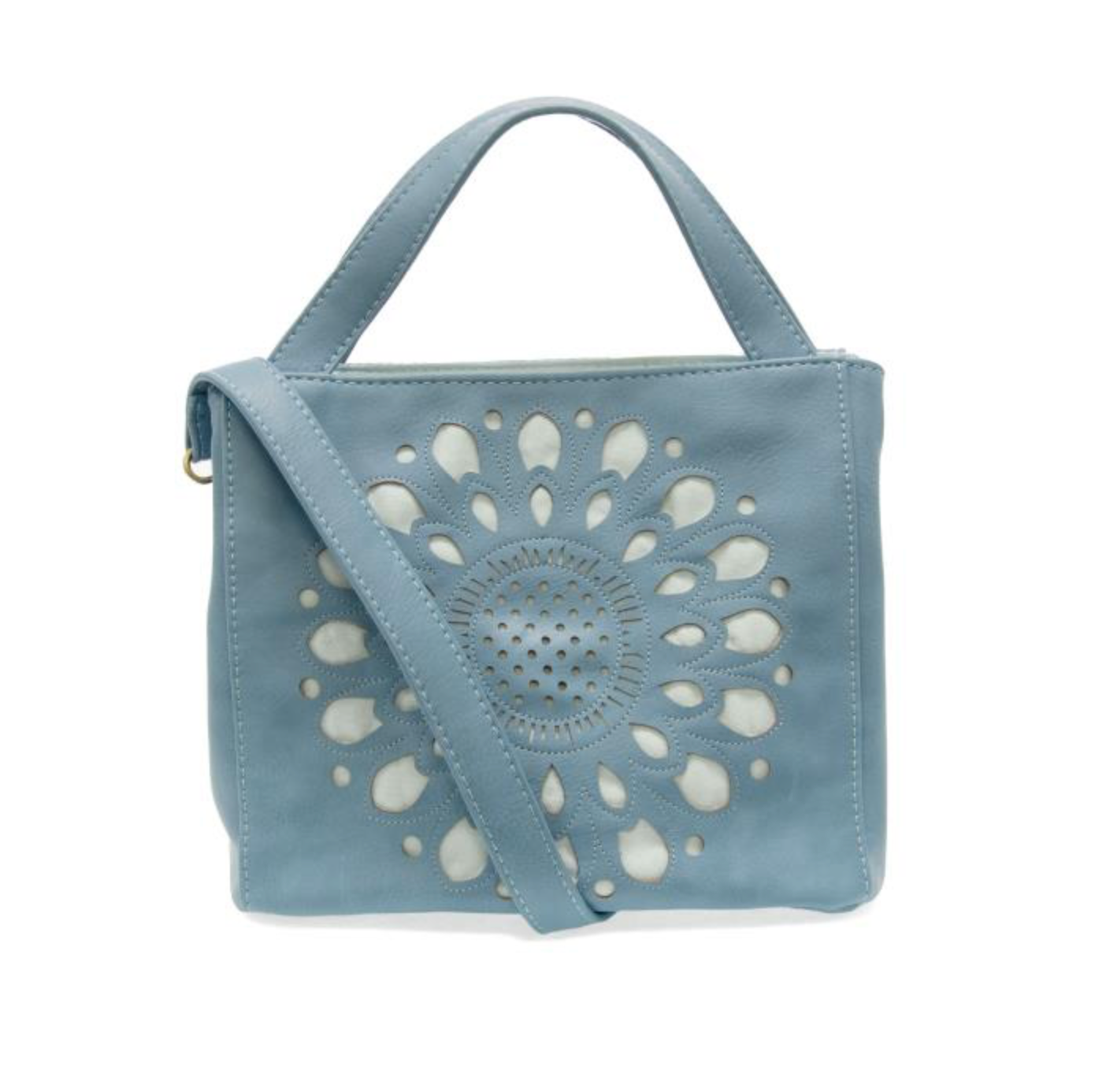 Daisy Satchel Tote - Blue