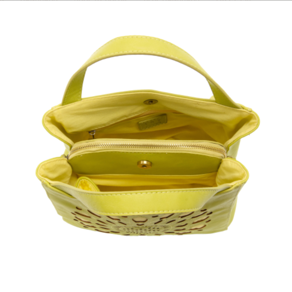 Daisy Satchel Tote - Citrus