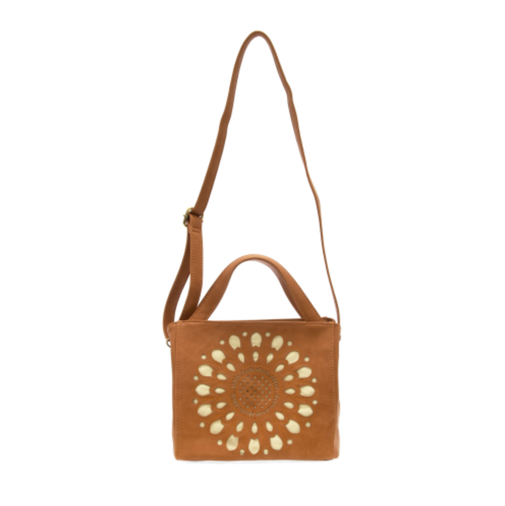 Daisy Satchel Tote - Hazelnut