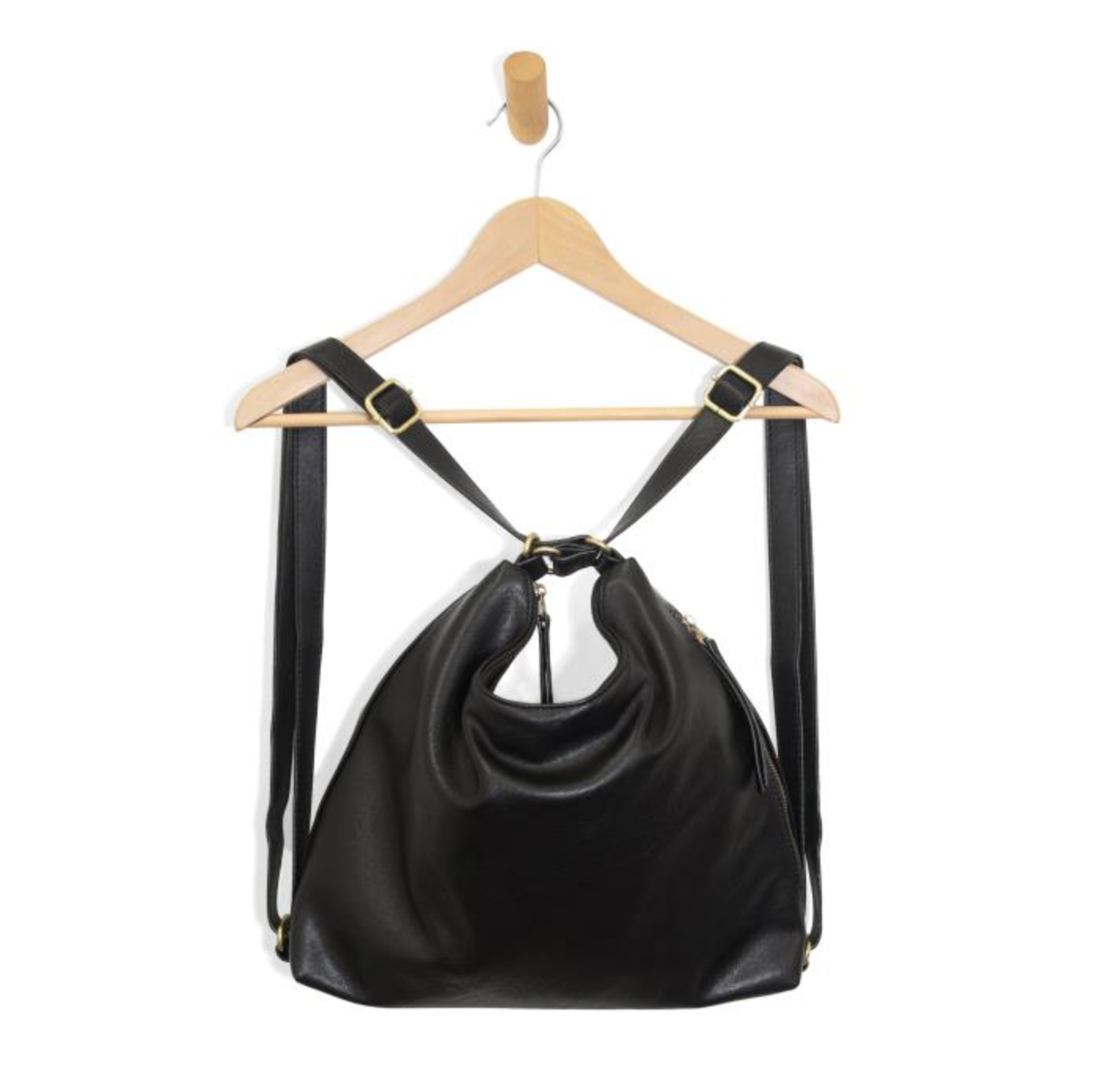 Drew Convertible Backpack - Black