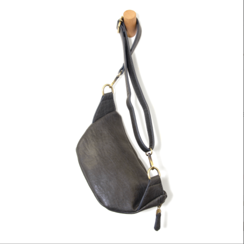 Shiloh Sling/Belt Bag - Charcoal