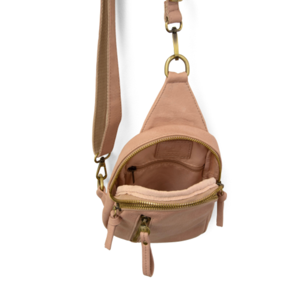 Skyler Sling Bag - Rose Quartz