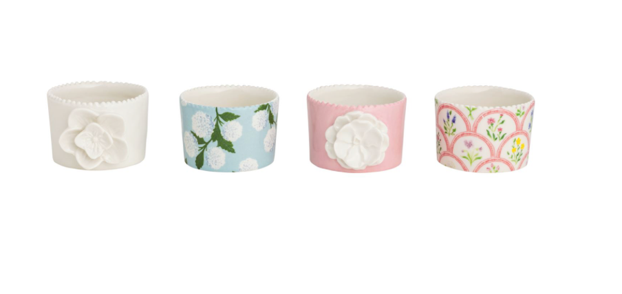 Floral Tidbit Dish