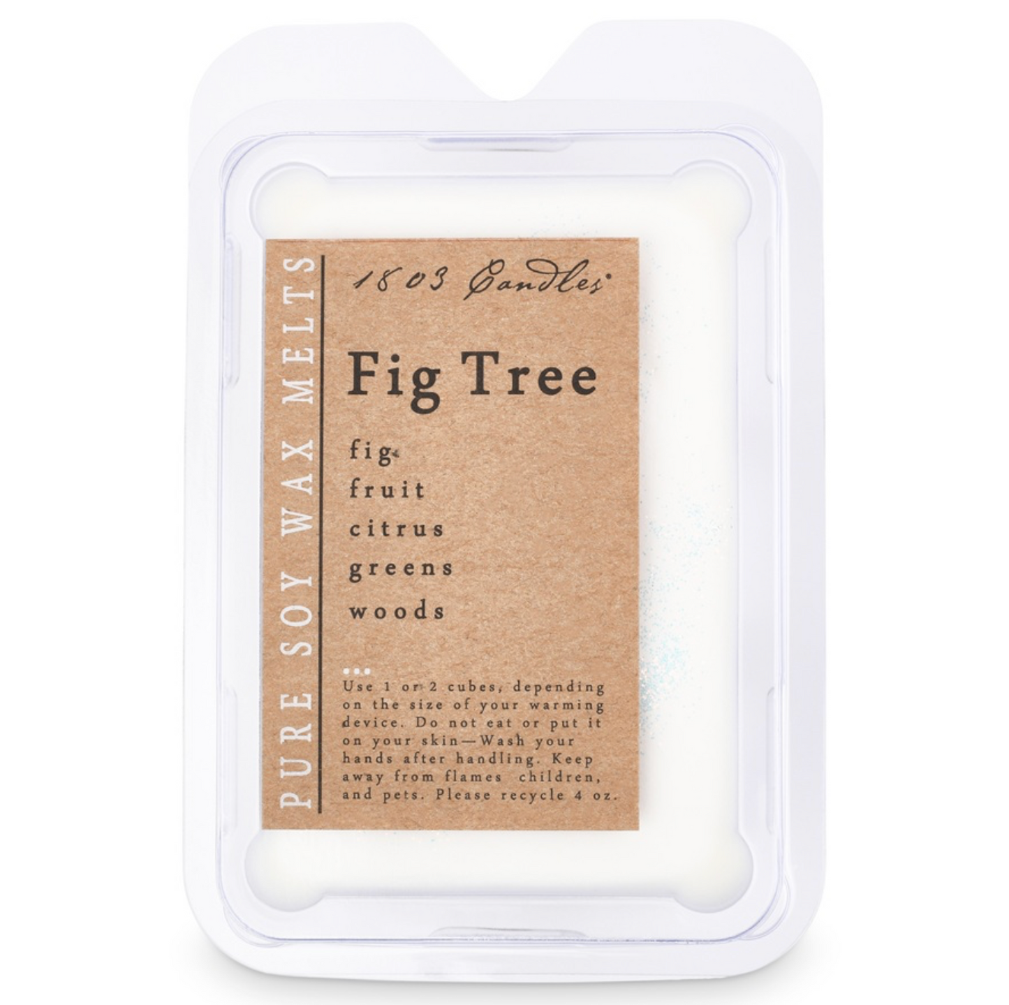 1803 Wax Melters - 4 oz. Pure Soy Wax - Fig Tree