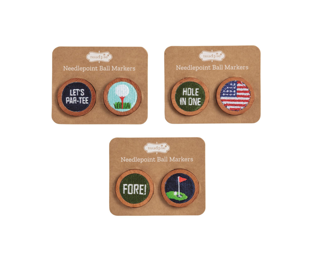 Needlepoint Ball Marker Set