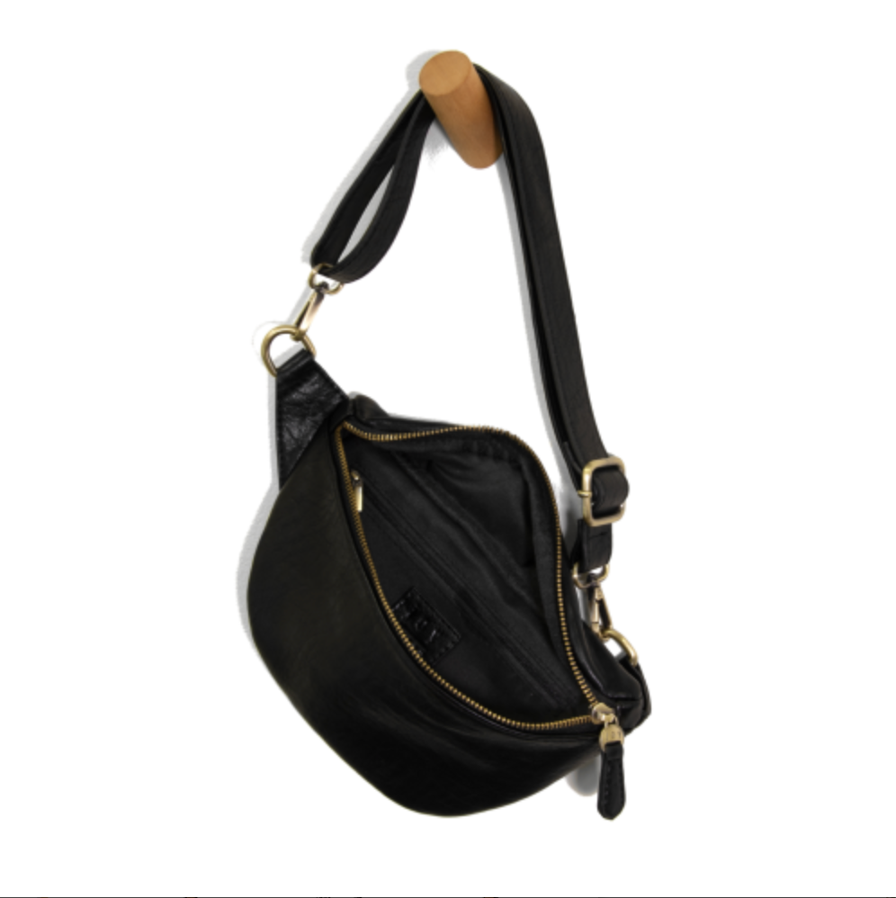 Shiloh Sling/Belt Bag - Black