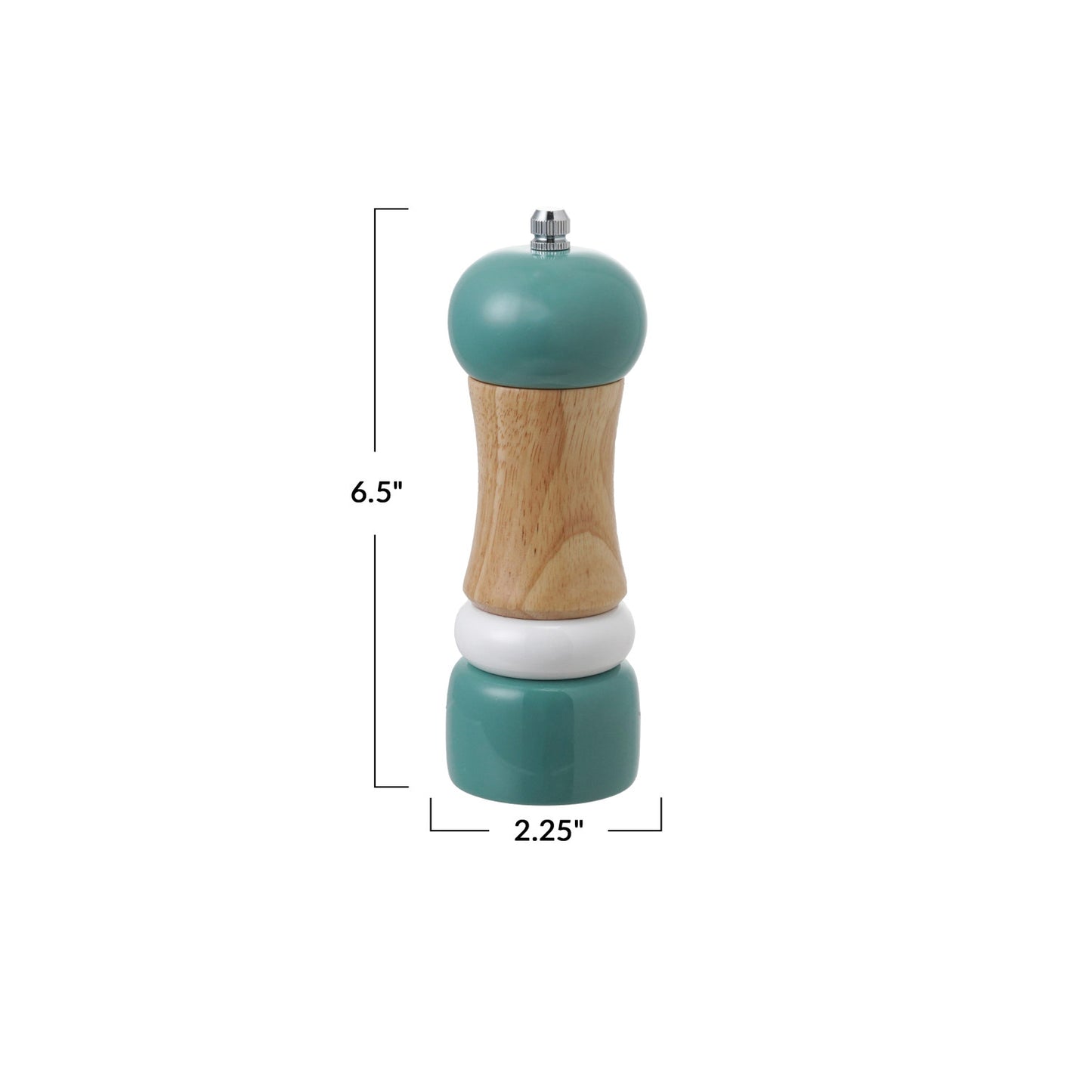 Rubberwood Salt/Pepper Mill