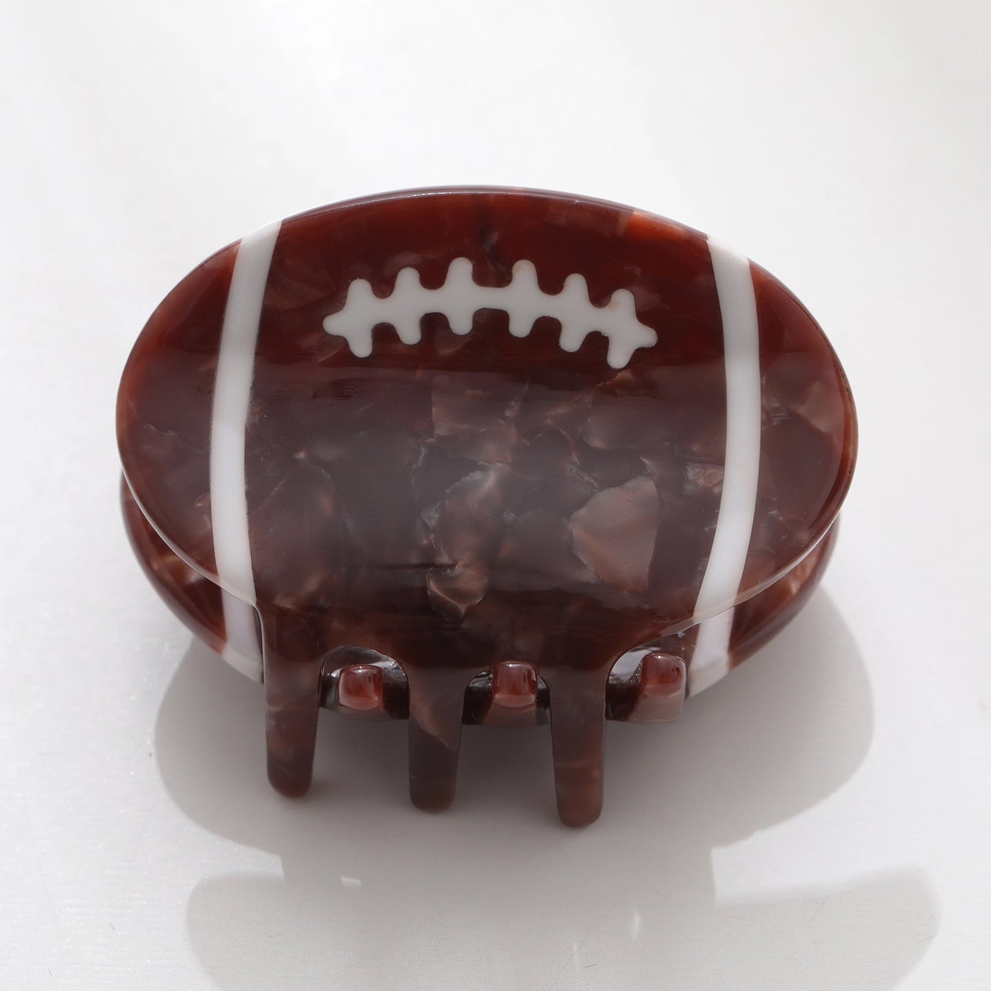 Mini Football Claw Clip