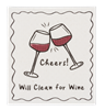 Wine Reusable Dish Cloth