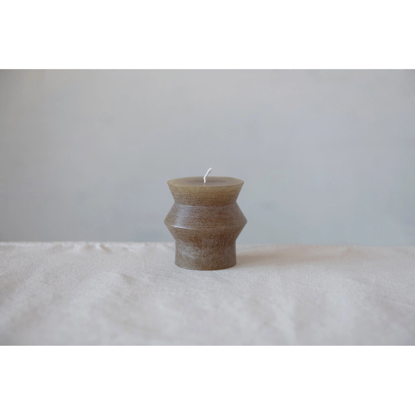 Unscented Totem Pillar Candle