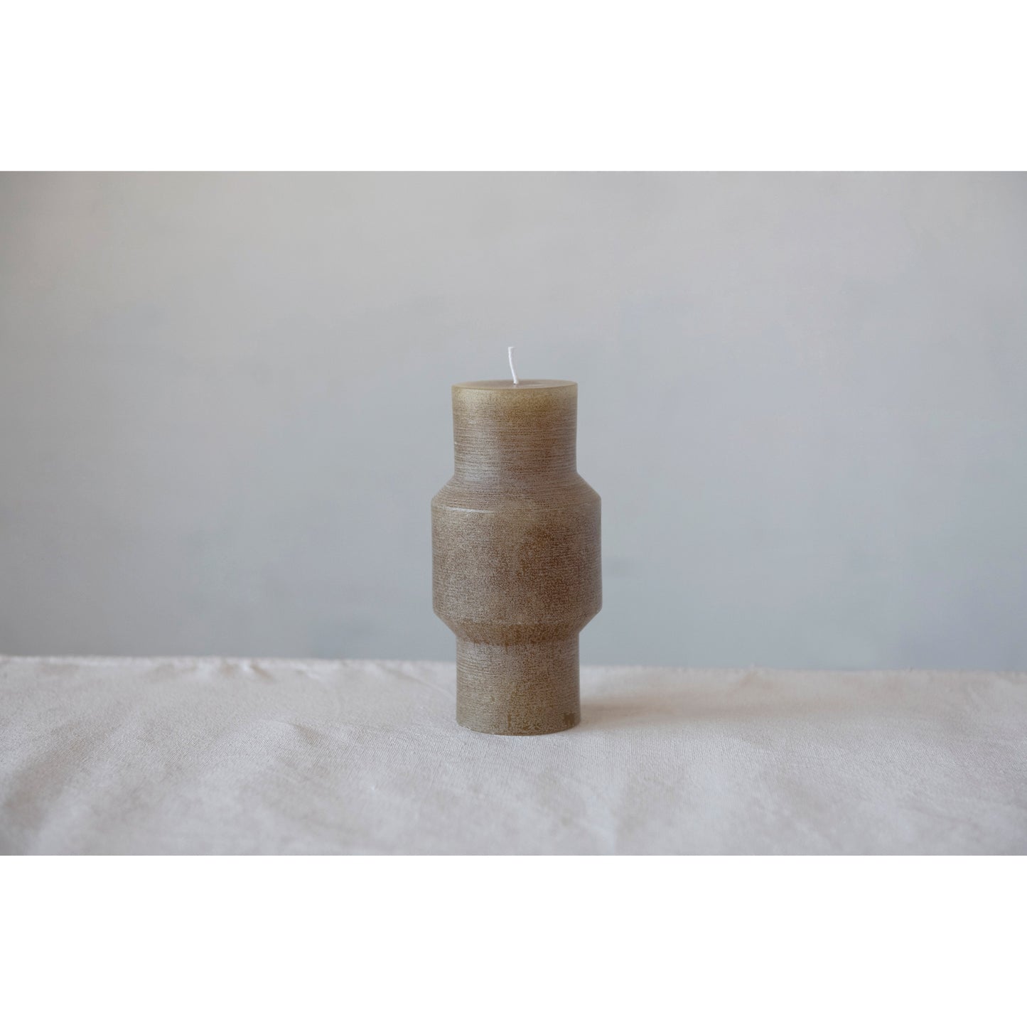 Unscented Totem Pillar Candle