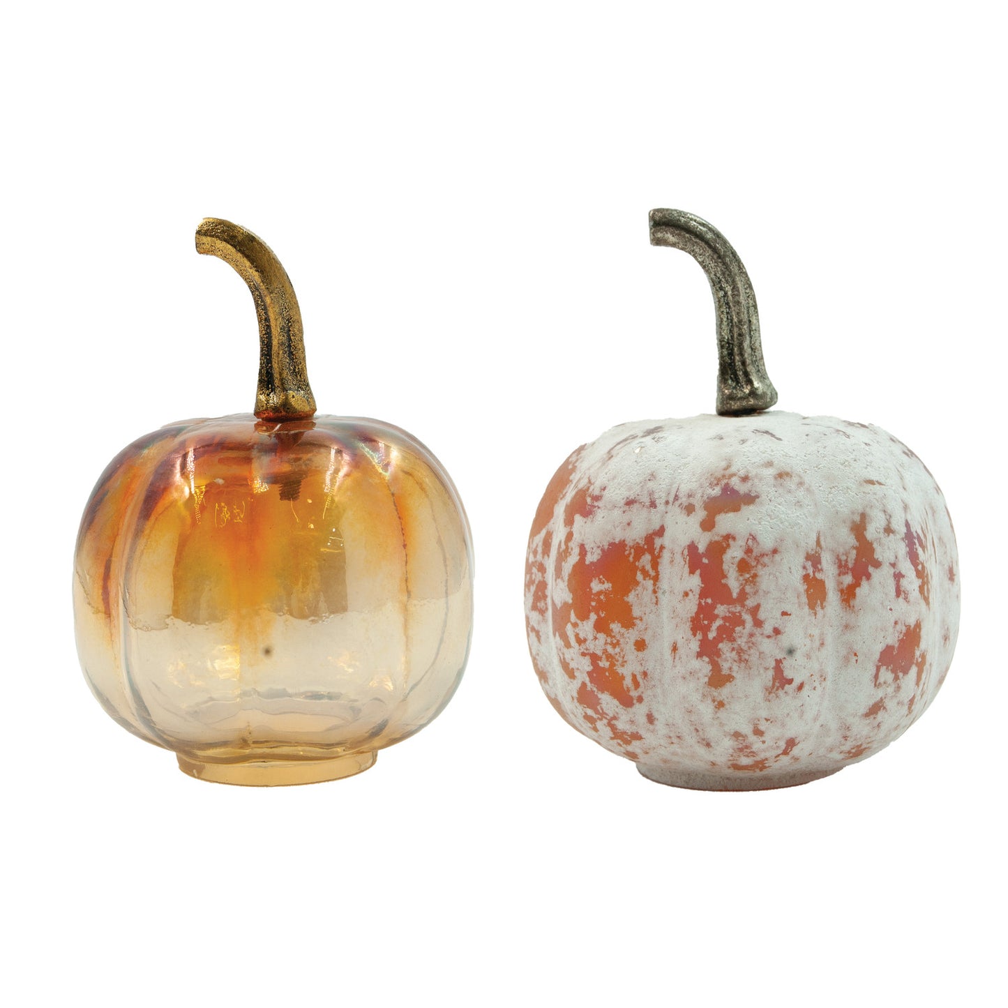 Glass Pumpkin with Stem