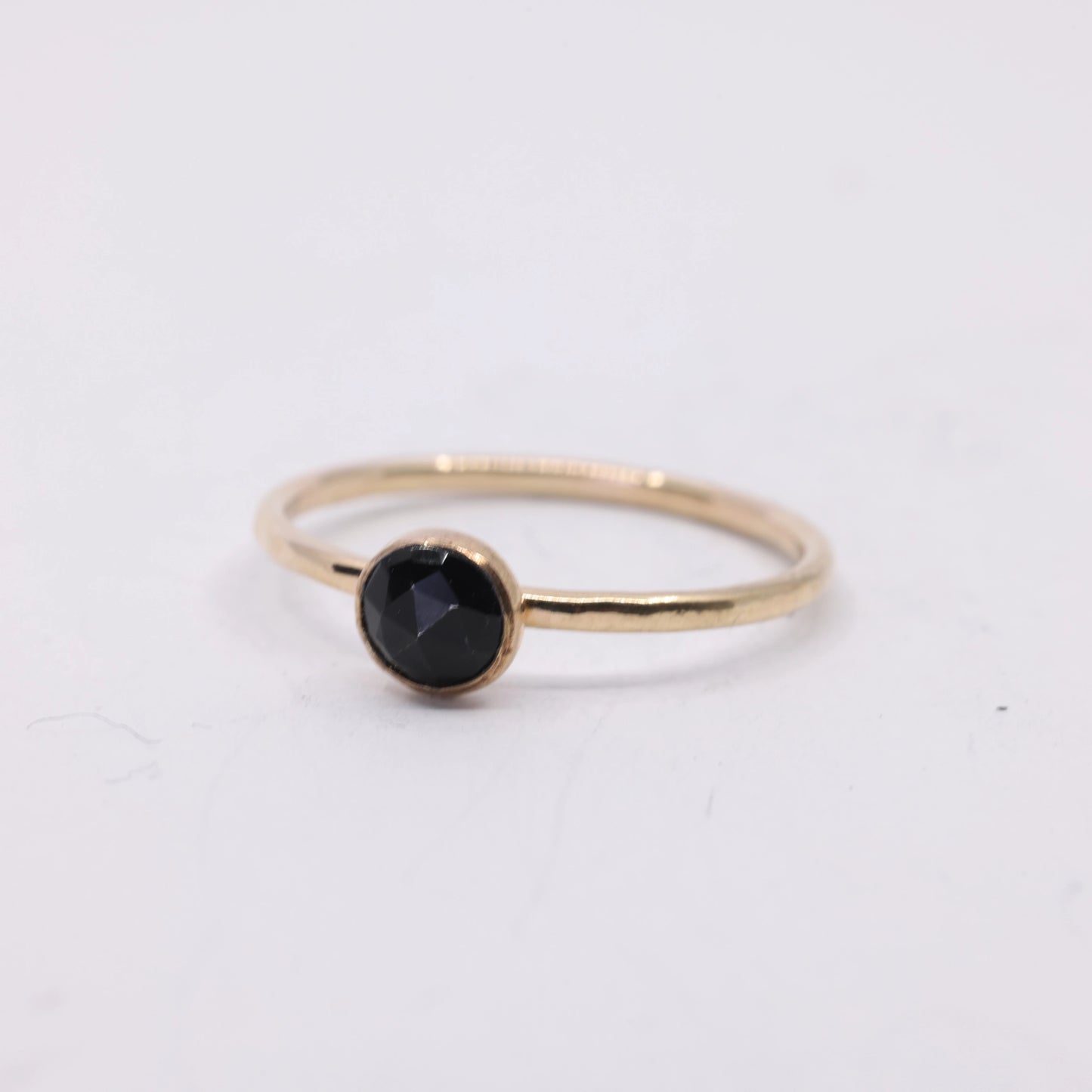 Medium Onyx Ring - Gold Filled