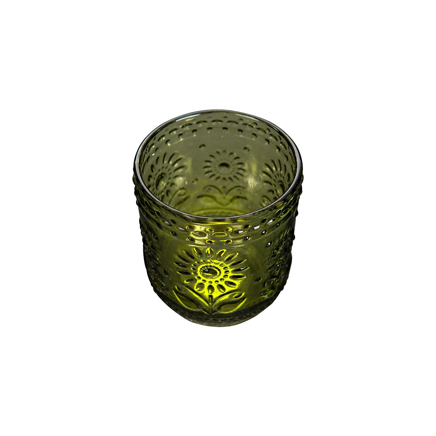 Embossed Drinking Glass