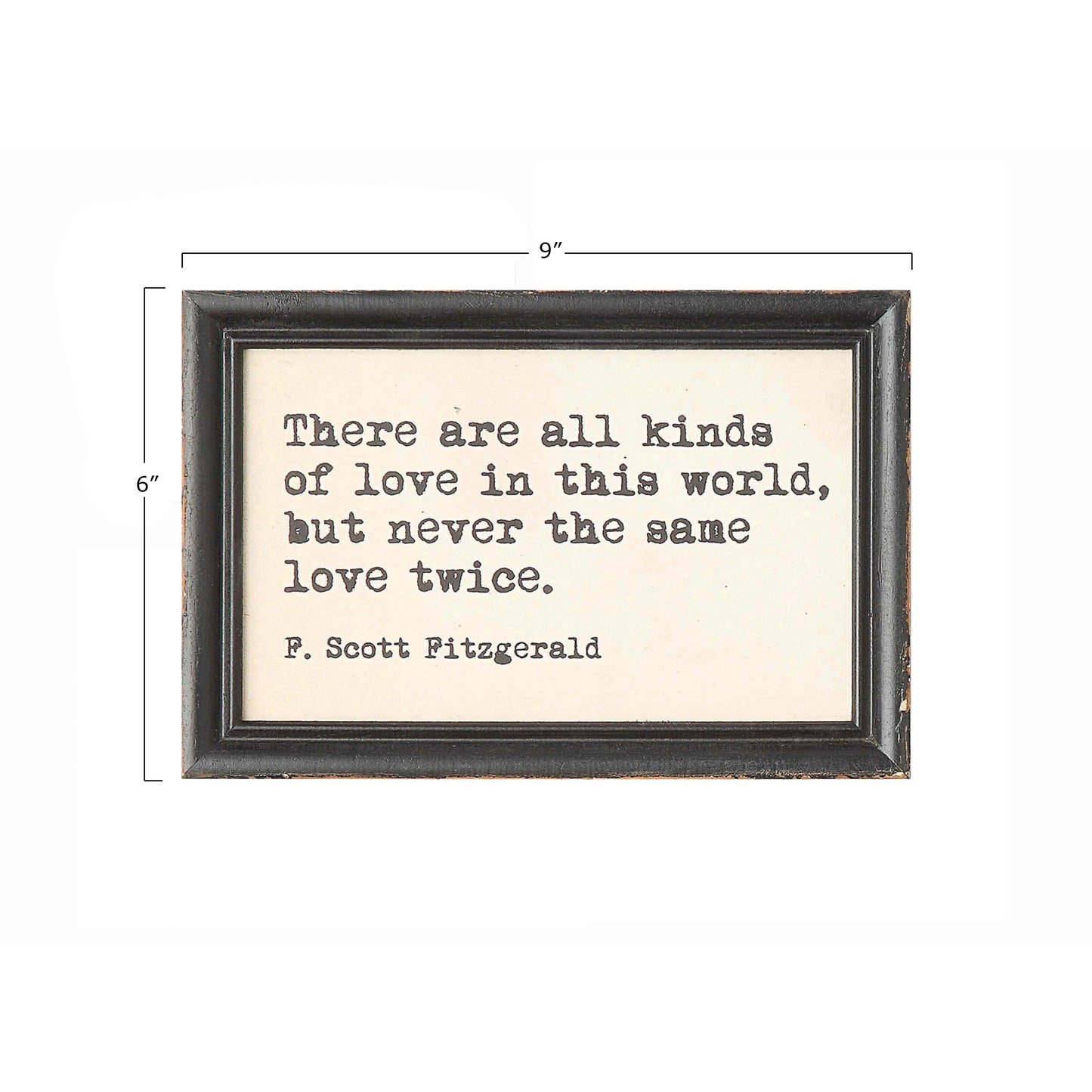 Wood Framed Wall Decor