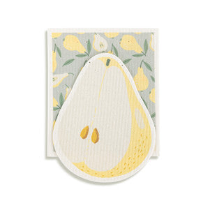 Pear Shaped Biodegradable Dish Cloths