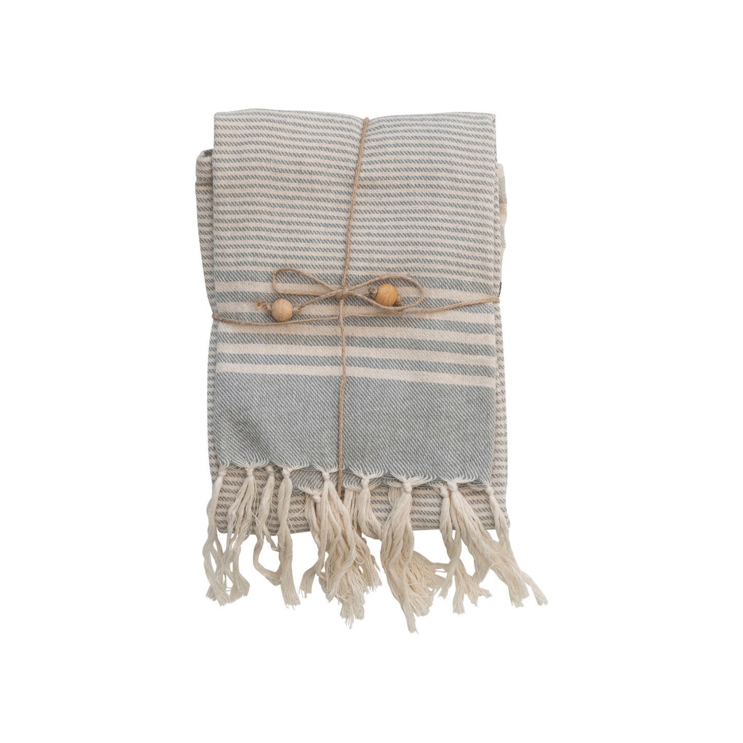 Woven Cotton Tea Towels - Set 3