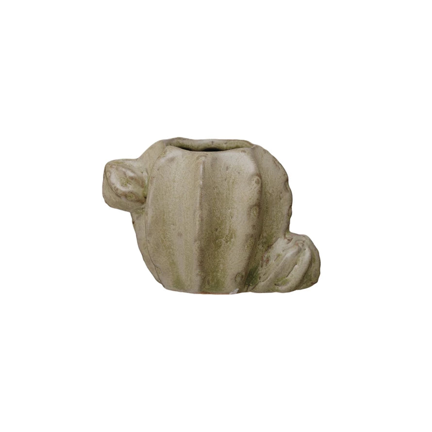 Stoneware Shaped Toothpick Holder