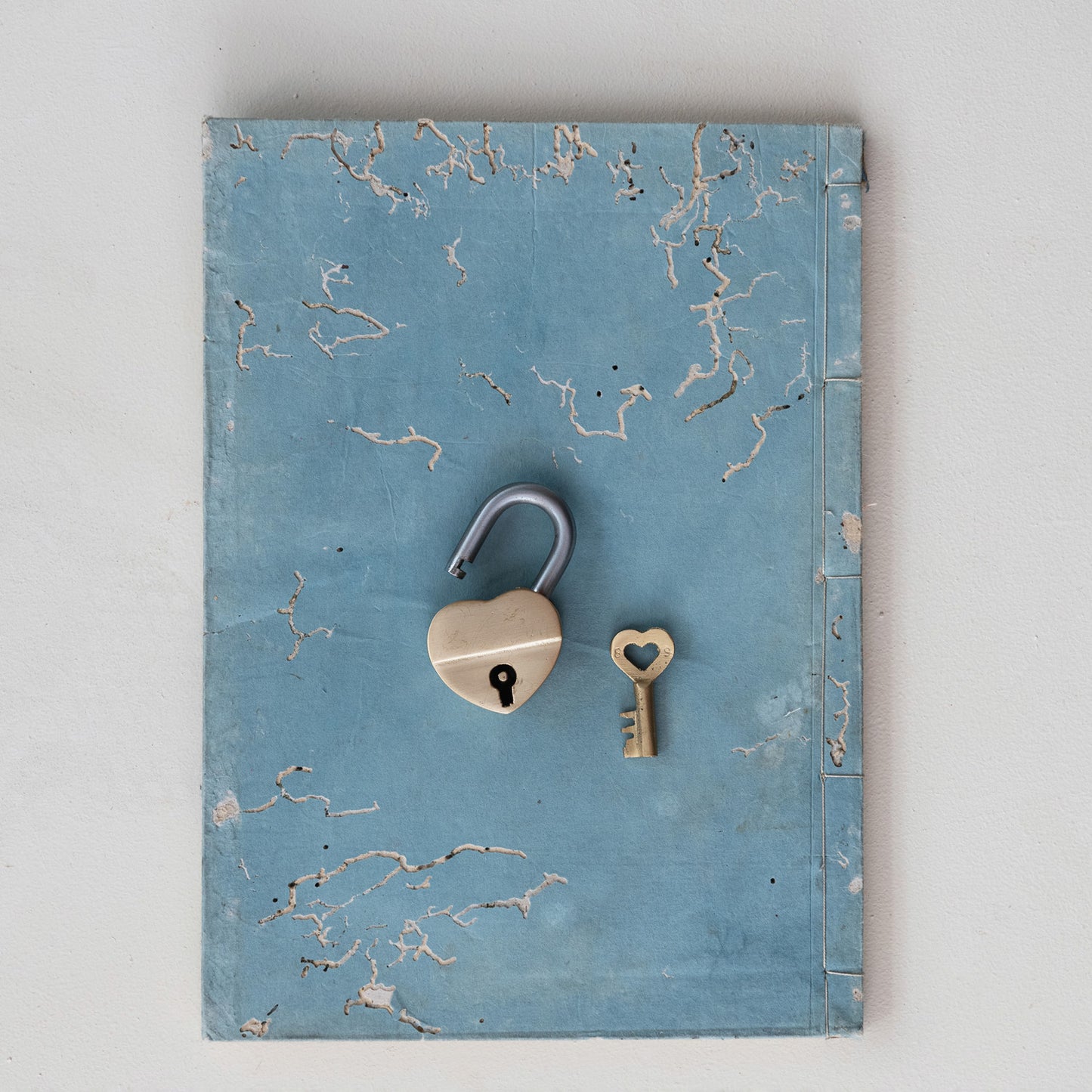 Heart Shaped Lock with Heart Shaped Key